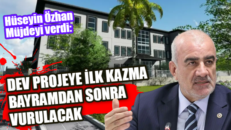 Hüseyin Özhan’dan Besni’ye Müjde: İlk Kazma Bayramdan Sonra Vurulacak AK Parti Adıyaman Milletvekili Hüseyin Özhan, Besni eski Devlet Hastanesi