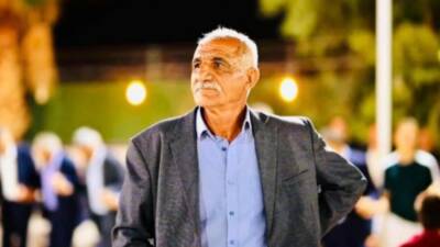 Hatay’ın İskenderun ilçesinde geçirdiği iş kazasında ağır yaralanan eski muhtar,