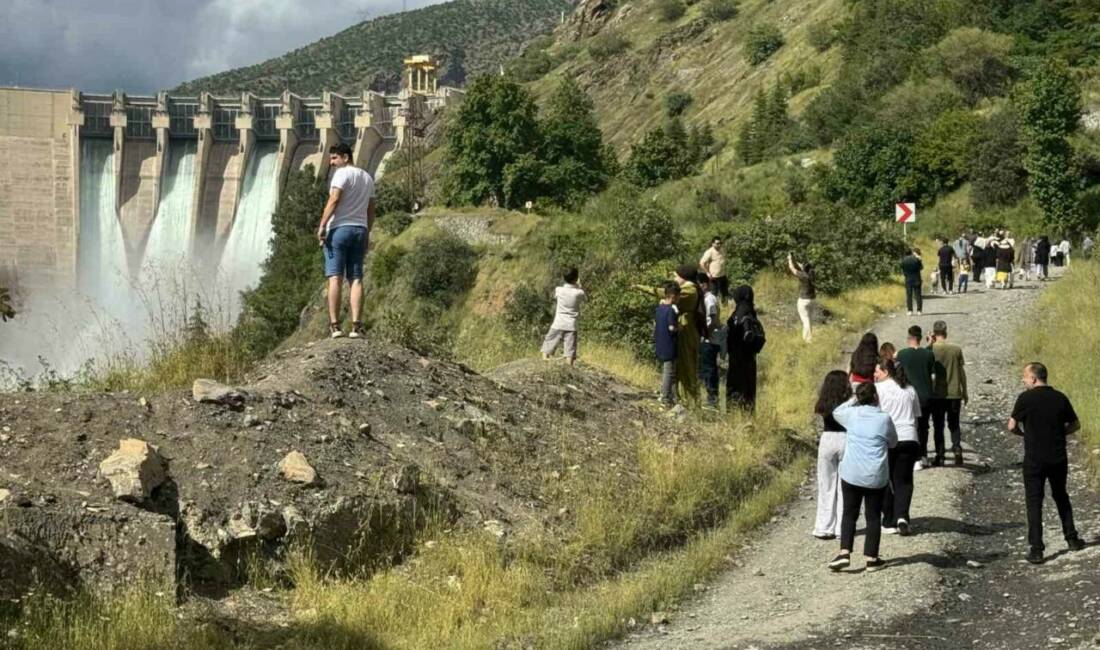 Diyarbakır'ın Çüngüş ilçesindeki Karakaya Barajı'nda 7 yıl aradan sonra başlatılan