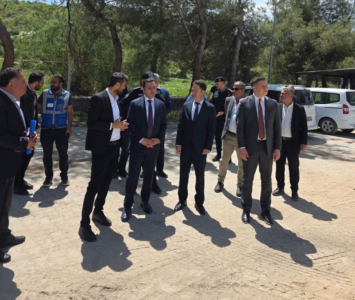 Adıyaman Gölbaşı Kaymakam Kadir Algın, ilçede yapımı devam eden fen