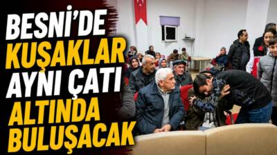 Besni Sosyal Hizmet Merkezi Müdürlüğü tarafından düzenlenen “Kuşakların Kültür Buluşması”