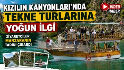 Besni’de düzenlenen “Kızılin Kanyonları Bahar Şenlikleri” kapsamında ziyaretçilerin en yoğun