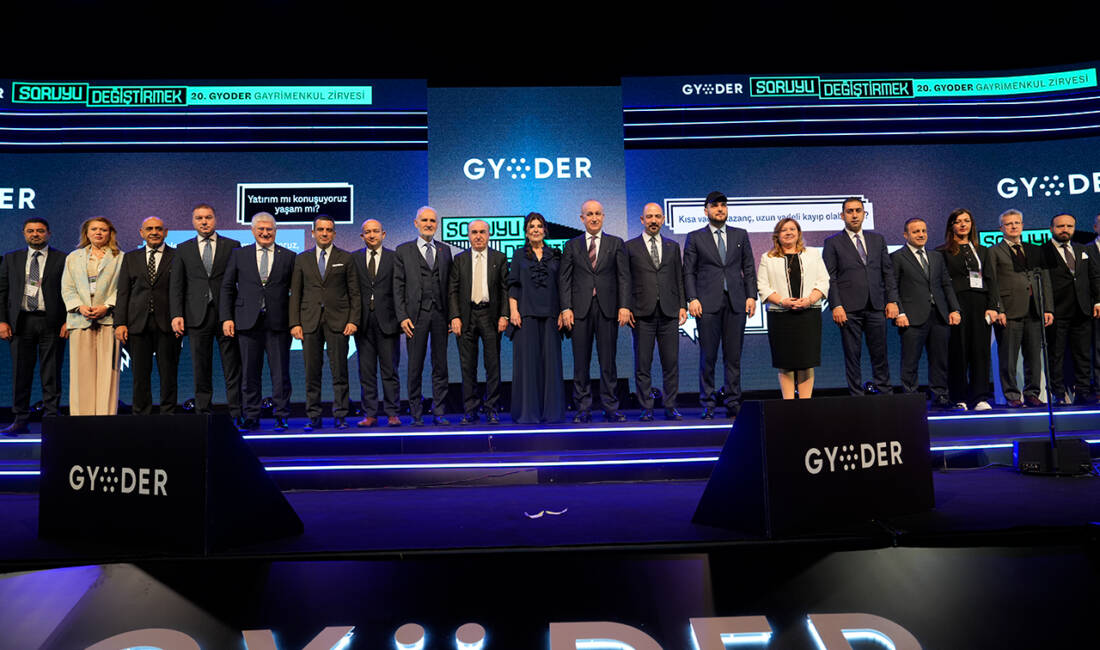 Türkiye gayrimenkul sektörünün çatı kuruluşu GYODER tarafından bu yıl 20’ncisi