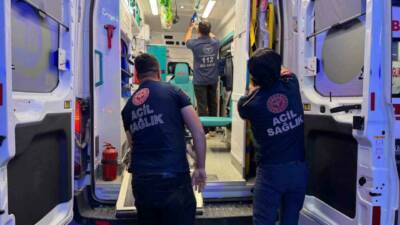 Adıyaman’da motosikletin tarlaya yuvarlanması sonucu meydana gelen kazada 2 kişi