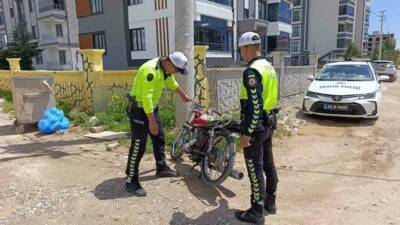 Adıyaman'da dur ihtarına uymayan motosiklet sürücüsüne 552 bin 465 TL