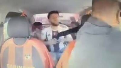 Gaziantep’te kız arkadaşıyla birlikte ticari taksi şoförünü rehin alan silahlı