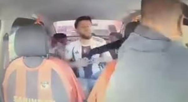 Gaziantep’te kız arkadaşıyla birlikte ticari taksi şoförünü rehin alan silahlı