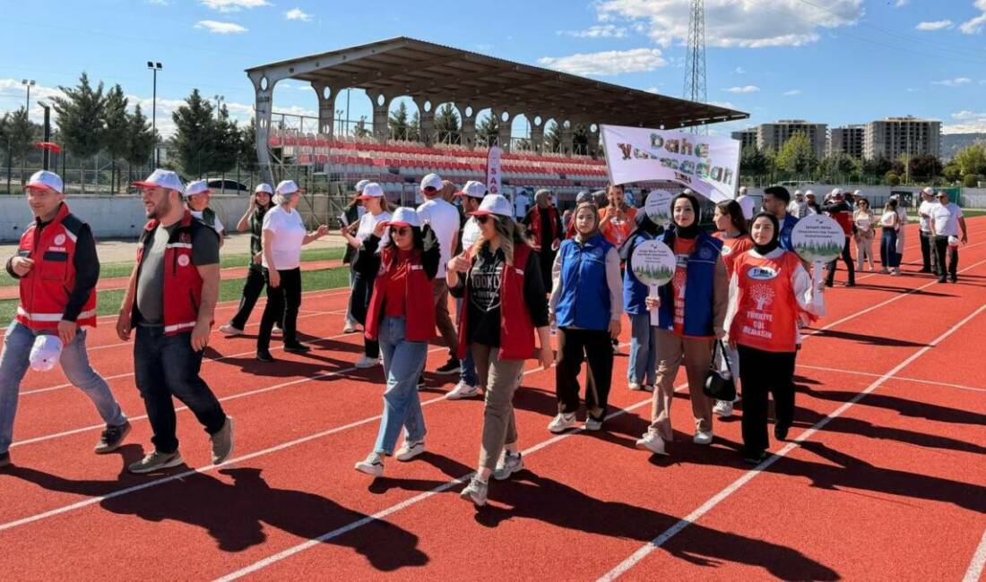 10 Mayıs Sağlık İçin Hareket Et Günü kapsamında Adıyaman’da farkındalık