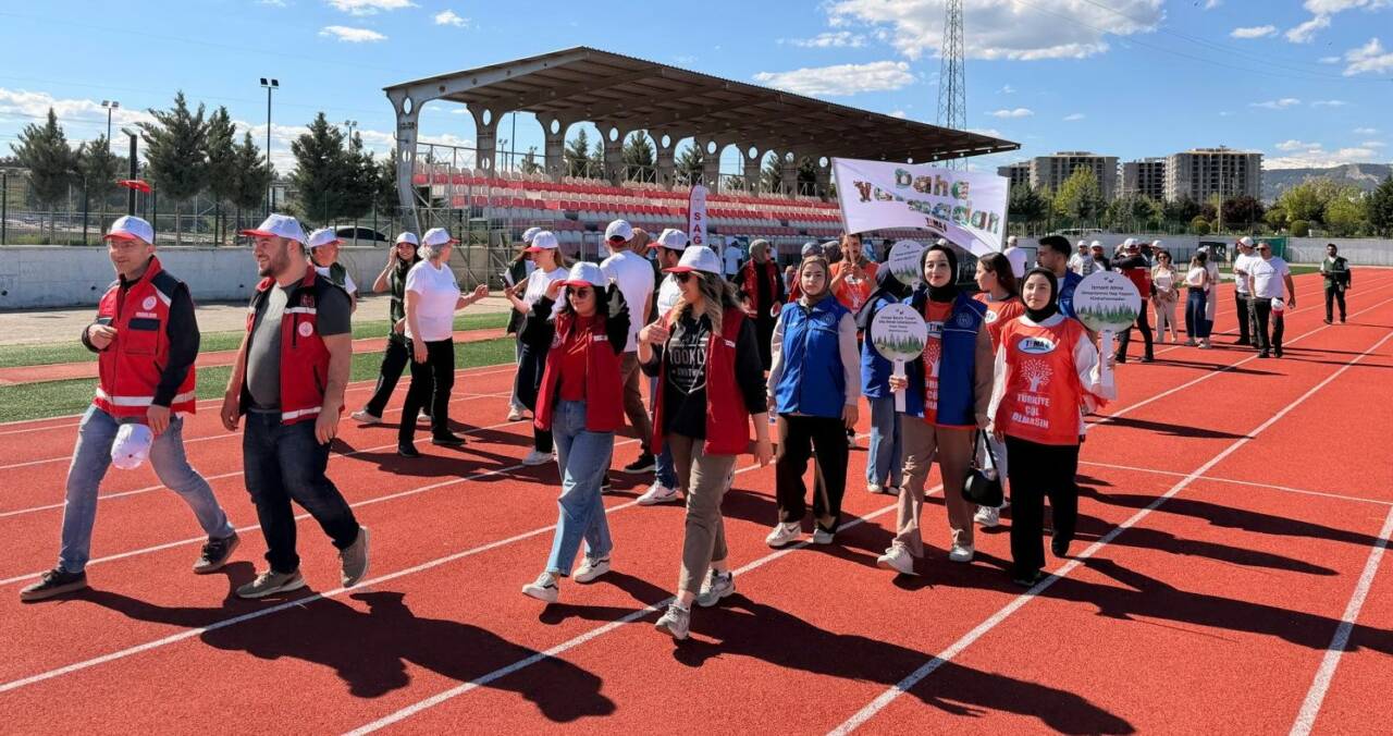 10 Mayıs Sağlık İçin Hareket Et Günü kapsamında Adıyaman’da farkındalık