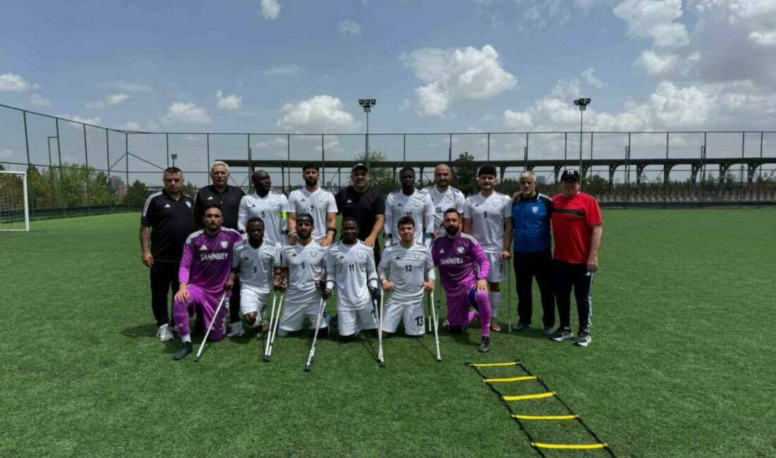 Şahinbey Belediye Spor Kulübü Ampute Futbol Takımı deplasmanda SK Rehabilitasyon