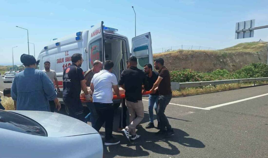 Şanlıurfa’nın Birecik ilçesinde iki otomobilin çarpışması sonucu meydana gelen kazada