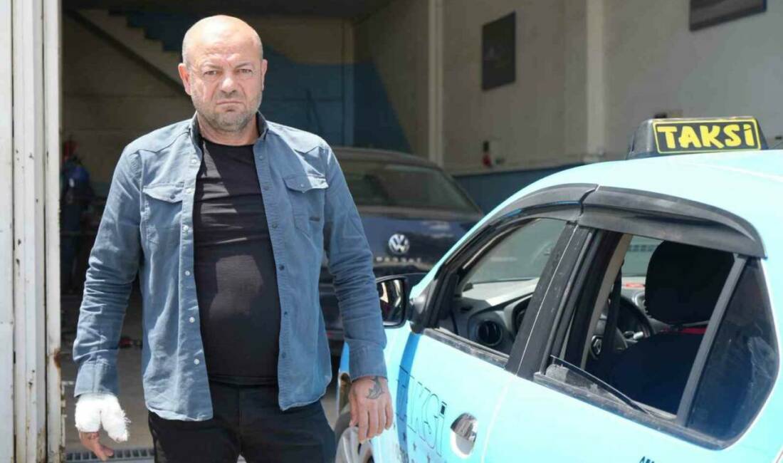 Gaziantep’te polisle çatışan zanlıyı yaptığı müdahaleyle yakalatan taksi şoförü Ramazan