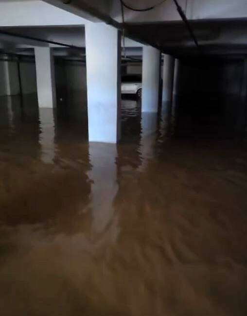 Gaziantep’te hafta sonu etkili olan şiddetli yağış ve fırtınayla birlikte