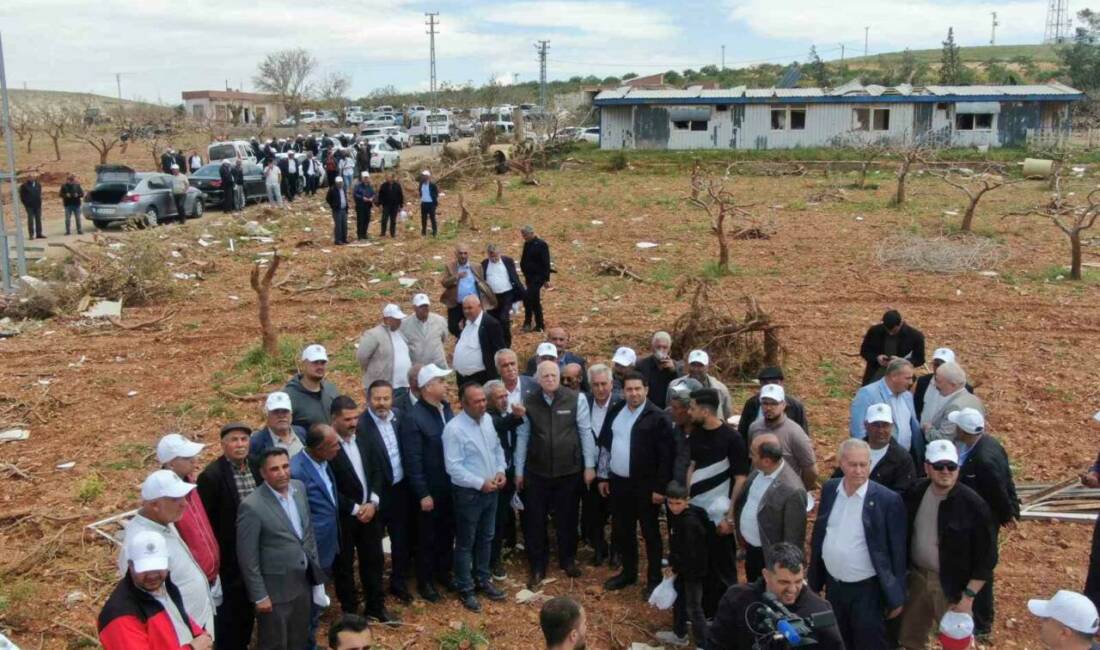 Türkiye Ziraat Odaları Birliği (TZOB) Genel Başkanı Şemsi Bayraktar, Gaziantep’te