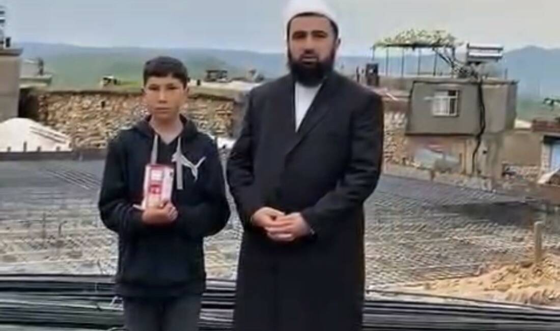 Diyarbakır’ın Çermik ilçesi Petekkaya Mahallesi’nde gittiği camide imamın vaazından etkilenen