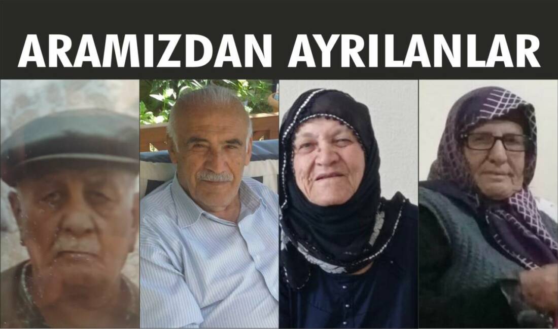 Besni Cenaze İlanları – 07-08.06.2026 Pazar, Pazartesi gününe ait Besni’de