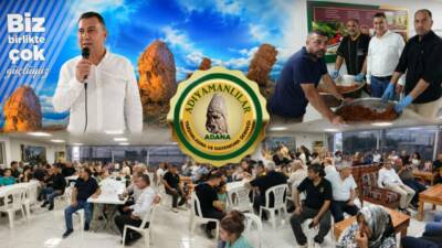 Adana Adıyamanlılar Yardımlaşma ve Dayanışma Derneği tarafından düzenlenen kültür ve