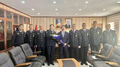 Besni Kaymakamı Ahmet Oğuz Aslan, Türk Jandarma Teşkilatı’nın 187. kuruluş