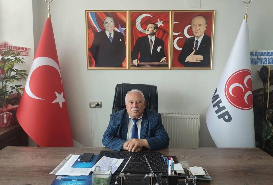 Milliyetçi Hareket Partisi (MHP) Besni İlçe Başkanı Fuat Akdeniz, yaptığı