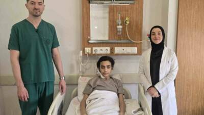 Şanlıurfa’da bir hastanın kafasında bulunan 8 santimetrelik dev beyin tümörü