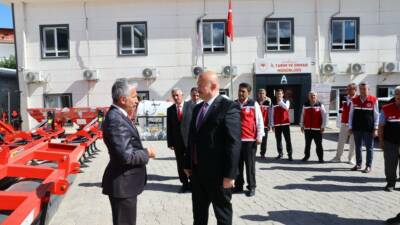 Adıyaman Valisi Abdullah Küçük, İl Tarım ve Orman Müdürlüğü'nü ziyaret