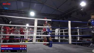 Malezya’da düzenlenen 2026 Dünya Okul Sporları Muaythai Şampiyonası’nda mücadele eden