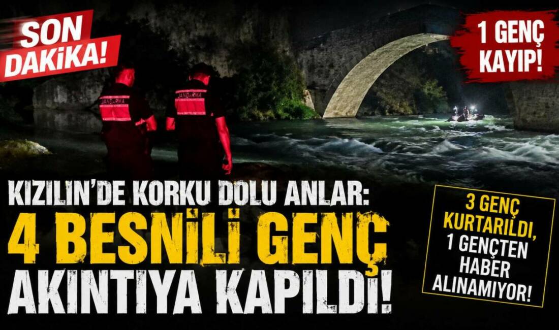 Besni'ye bağlı Kızılin köyü Göksu Çayı’nda yaşanan olay Besni’yi alarma
