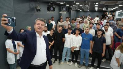 Adıyaman Belediyesi Kültür ve Eğitim Merkezi’nde eğitim gören öğrenciler, YKS