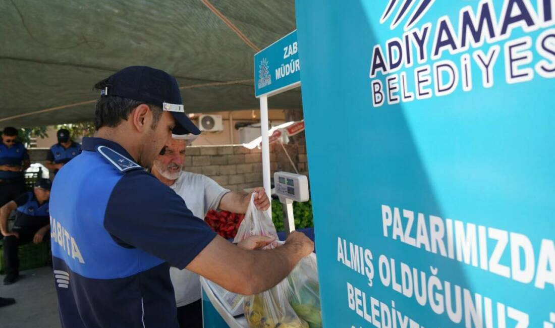 Adıyaman Belediyesi, vatandaşın alışverişini daha güvenli bir şekilde yapabilmesi amacıyla