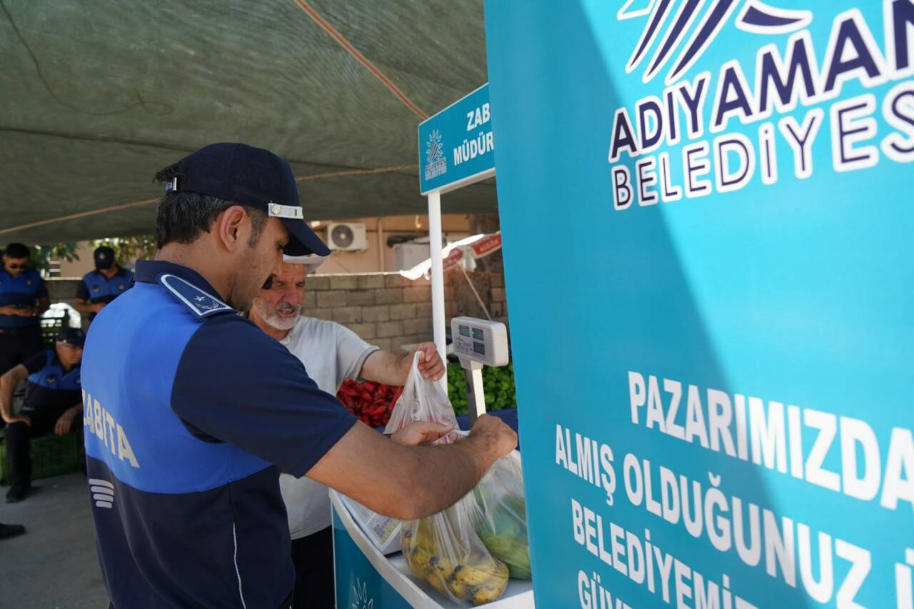 Adıyaman Belediyesi, vatandaşın alışverişini daha güvenli bir şekilde yapabilmesi amacıyla