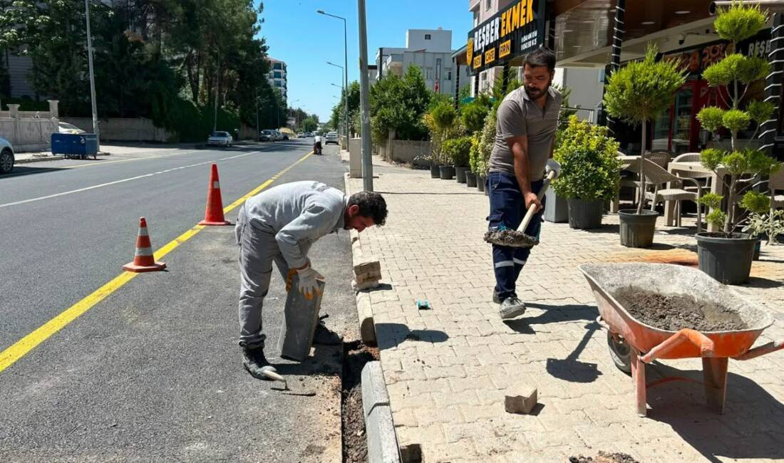 Adıyaman Belediyesi, altyapı ve asfalt çalışmaları tamamlanan cadde ve sokaklarda