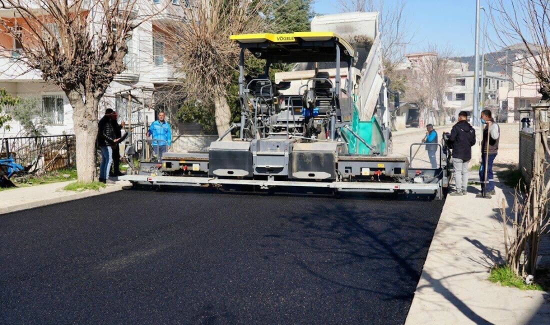 Adıyaman Belediyesi Fen İşleri Müdürlüğü ekipleri, 2026 yılının ilk 6