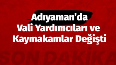 Cumhurbaşkanı Kararı ile yayımlanan 2026 yılı mülki idare amirleri atama