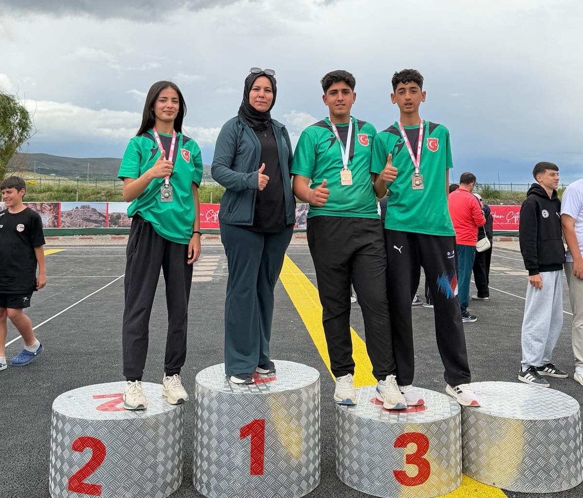 Nevşehir’in Gülşehir ilçesinde düzenlenen Küçükler, Yıldızlar ve Gençler Bocce Volo