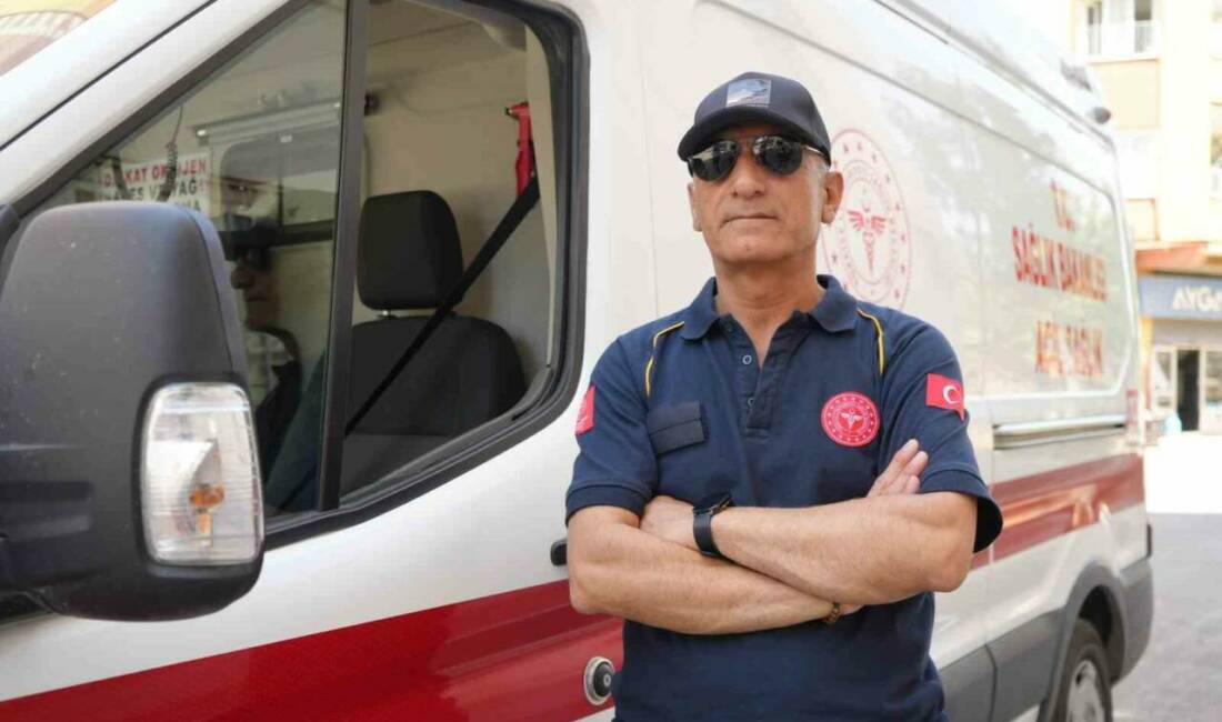 Gaziantep’te ambulans şoförü olarak görev yapan 55 yaşındaki Ali Doğru,