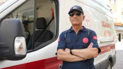 Gaziantep’te ambulans şoförü olarak görev yapan 55 yaşındaki Ali Doğru,