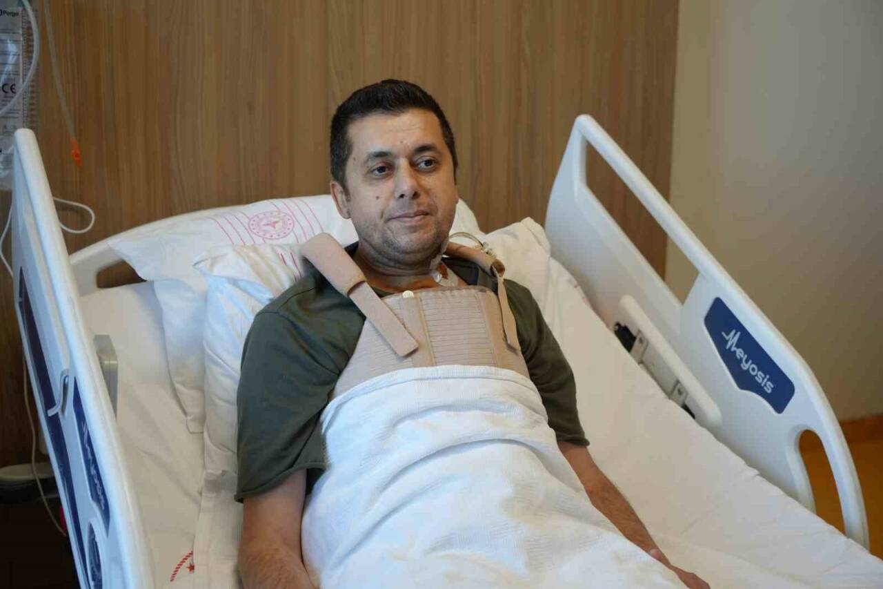 Hatay’da 5 ay önce geçirdiği aort yırtığı ameliyatının ardından rahatsızlığı