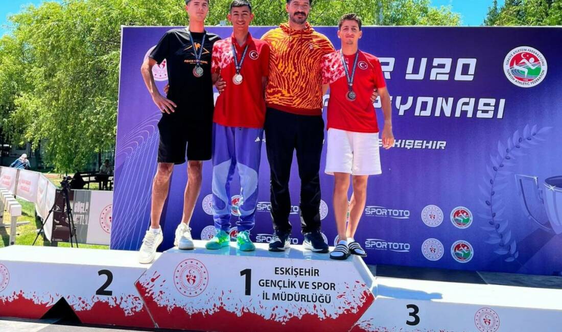 Eskişehir’de 23 Haziran 2026 tarihinde düzenlenen U20 Türkiye Atletizm Şampiyonası’nda