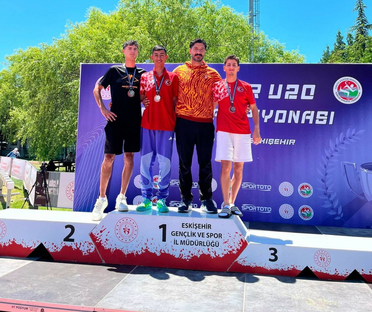 Eskişehir’de 23 Haziran 2026 tarihinde düzenlenen U20 Türkiye Atletizm Şampiyonası’nda