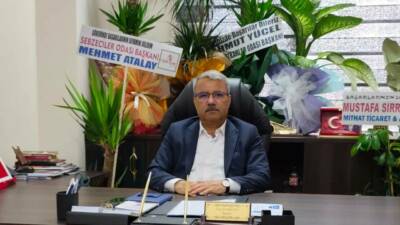 Adıyaman Esnaf ve Sanatkarlar Odaları Birliği Başkanı Ziya Duranay, vergi