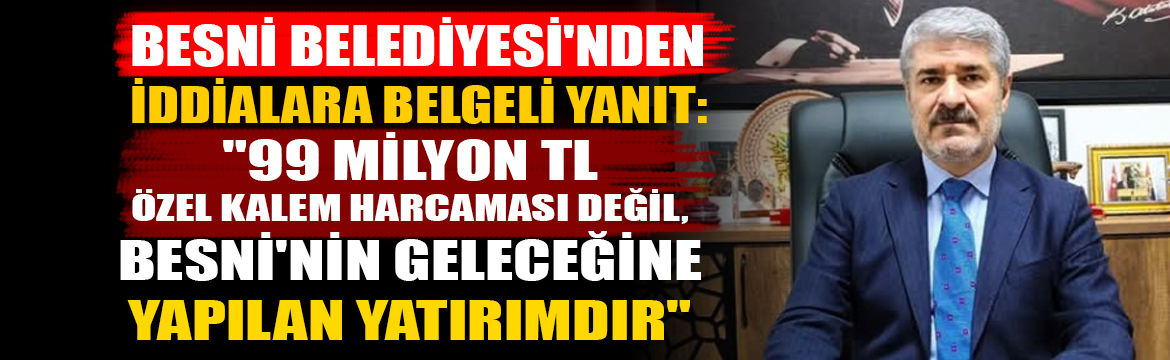 Besni Belediye Başkanı Reşit Alkan,