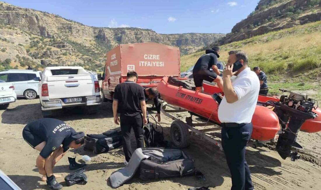 Şırnak’ın Güçlükonak ilçesinde ailesiyle piknik yaptığı sırada suya giren yakınlarının