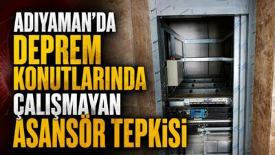 Adıyaman merkezde, 6 Şubat depremlerinin ardından inşa edilen birçok konutta