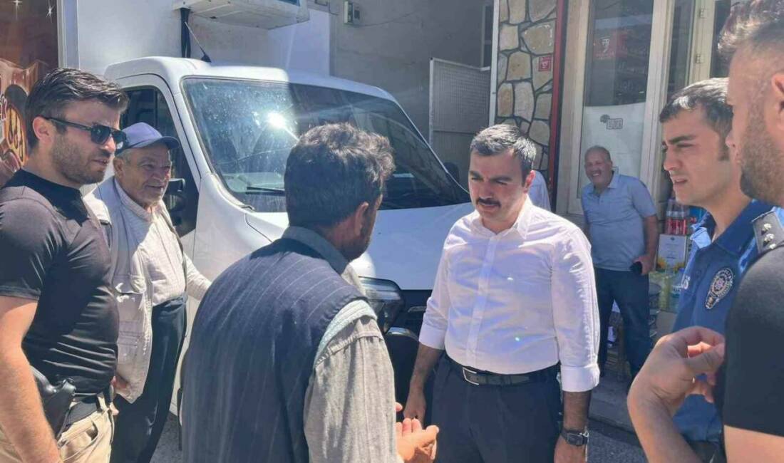 Diyarbakır’ın Dicle İlçe Kaymakamı Mustafa Atış, İlçe Emniyet Amiri Başkomiser