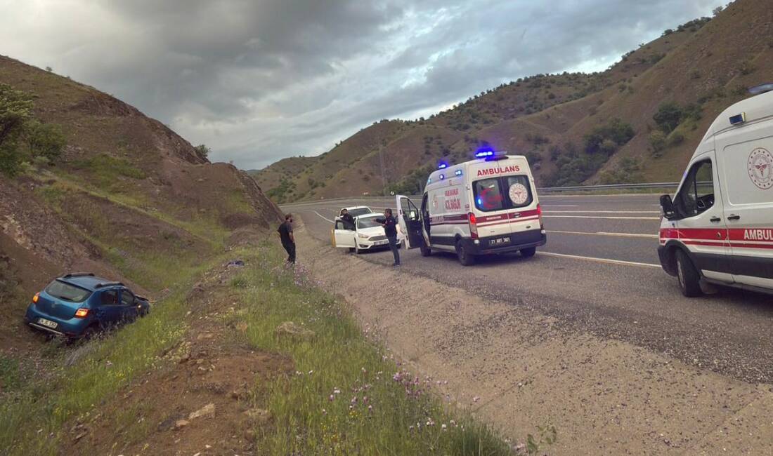 Diyarbakır’da meydana gelen trafik kazasında otomobil sürücüsünün direksiyon hakimiyetini kaybetmesi