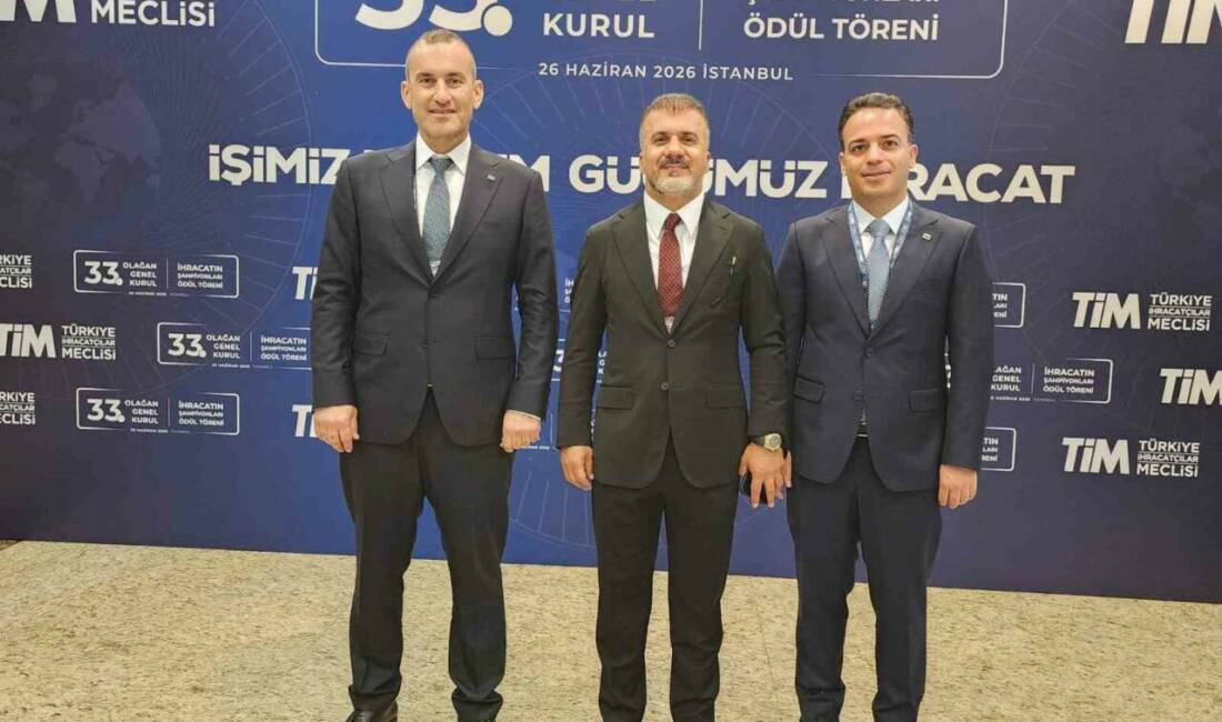 Türkiye İhracatçılar Meclisi (TİM) 33. Olağan Seçimli Genel Kurulu’nda gerçekleştirilen