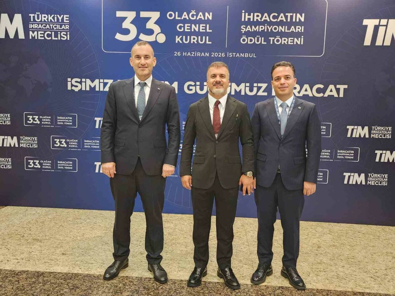 Türkiye İhracatçılar Meclisi (TİM) 33. Olağan Seçimli Genel Kurulu’nda gerçekleştirilen