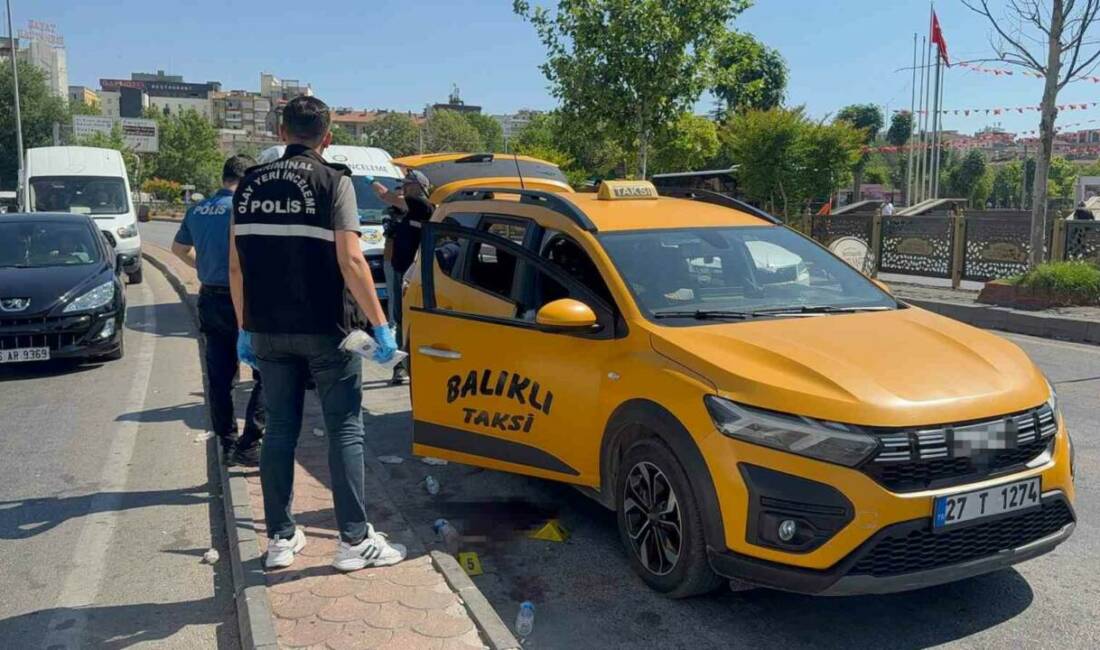 Gaziantep’te iki taksici grubu arasında yolcu anlaşmazlığı nedeniyle çıkan tartışma,