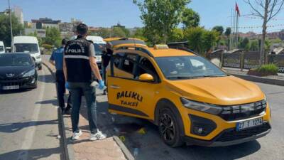 Gaziantep’te iki taksici grubu arasında yolcu anlaşmazlığı nedeniyle çıkan tartışma,