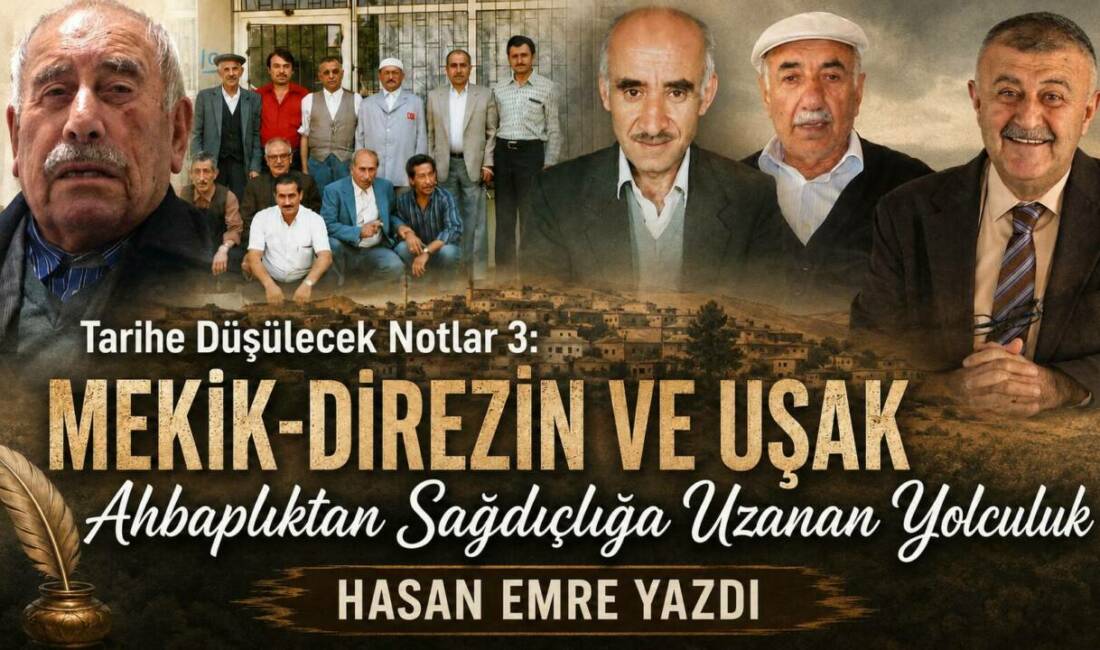 Tarihe Düşülecek Notlar 3: Mekik-Direzin ve Uşak Ahbaplıktan Sağdıçlığa Uzanan